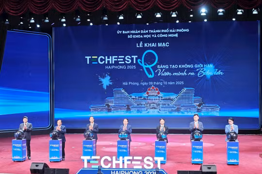 Hơn 3.000 đại biểu tham gia Techfest Hai Phong 2025