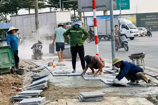 “Chạy đua” đào đường, lát đá vỉa hè cuối năm: Cần một chiến lược hạ tầng đô thị dài hạn