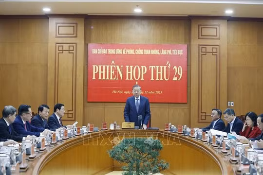 Tổng Bí thư Tô Lâm: 'Phải quyết liệt hơn, hiệu quả hơn, bền vững hơn' trong phòng, chống tham nhũng, lãng phí, tiêu cực