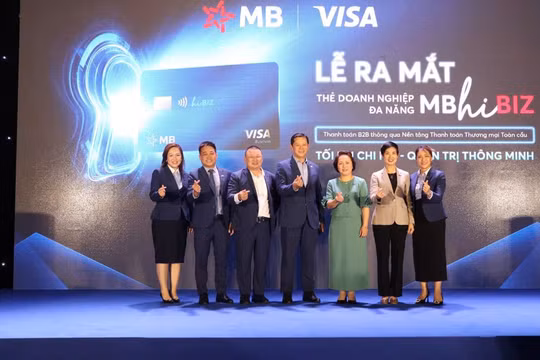 MB ra mắt thẻ doanh nghiệp thông minh MB Visa Hi BIZ mới