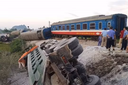 Gia tăng tai nạn giao thông đường sắt qua 5 tháng