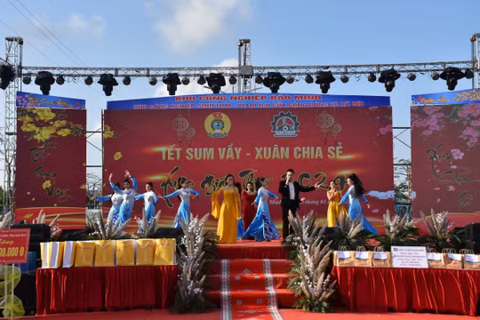 Nam Định: Nhiều hoạt động chăm lo Tết 2025 cho đoàn viên, công nhân lao động