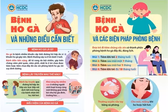 TP Hồ Chí Minh ghi nhận ca ho gà ở trẻ 3 tháng tuổi