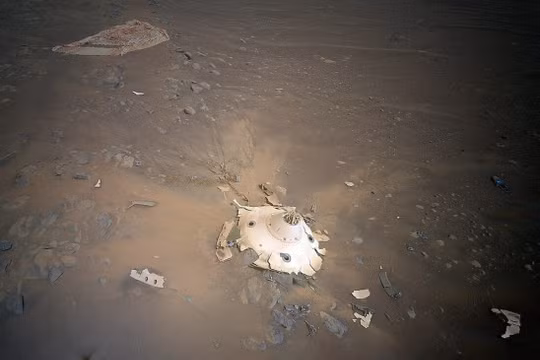 NASA chụp được hình ảnh đống đổ nát trên Sao Hỏa