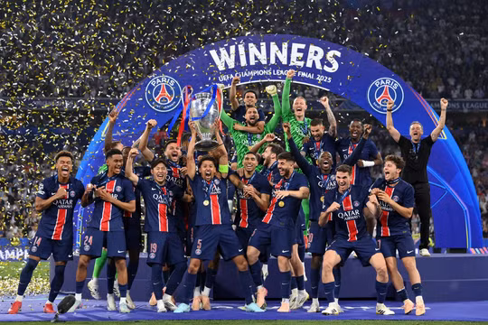PSG đại thắng Inter 5-0, giành chức vô địch Champions League