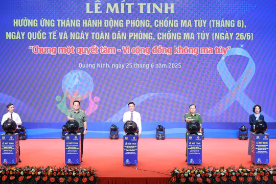 Cộng đồng sạch ma túy góp phần đưa Việt Nam tiến vào kỷ nguyên phát triển giàu mạnh