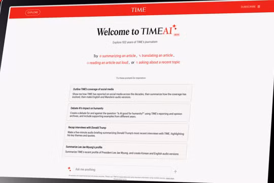 Trợ lý AI của Tạp chí Time giữ chân độc giả thế nào?