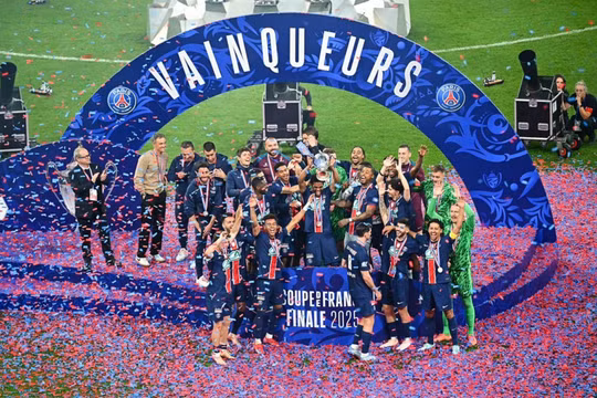 PSG đăng quang Cúp Quốc gia Pháp, hướng tới cú ăn ba tại chung kết Champions League