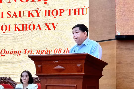 Tỉnh Quảng Trị mới cần có sự đồng thuận xã hội, chiến lược quy hoạch bài bản và cơ chế chính sách linh hoạt