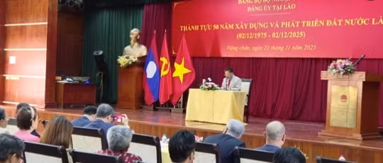 Củng cố sức mạnh đoàn kết Việt – Lào từ tọa đàm về 50 năm xây dựng và phát triển của Lào