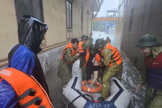 Bộ Công an ra công điện khẩn chỉ đạo ứng phó mưa lũ, lũ ống, lũ quét ở Bắc Bộ