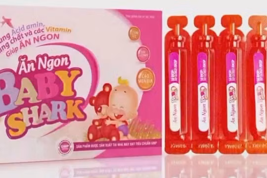 Cục An toàn thực phẩm cảnh báo 2 sản phẩm ăn ngon Baby Shark và Medi Kid Calcium K2 của công nghệ Herbitech