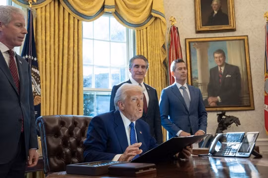 Ông Trump tổ chức họp báo hầu như hàng ngày tại Phòng Bầu dục