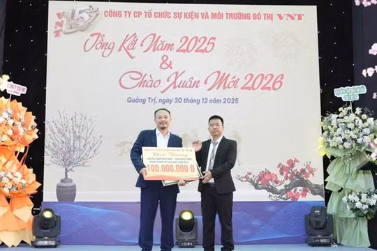 Công ty VNT thưởng tết cho nhân viên có người lên đến cả 100 triệu đồng