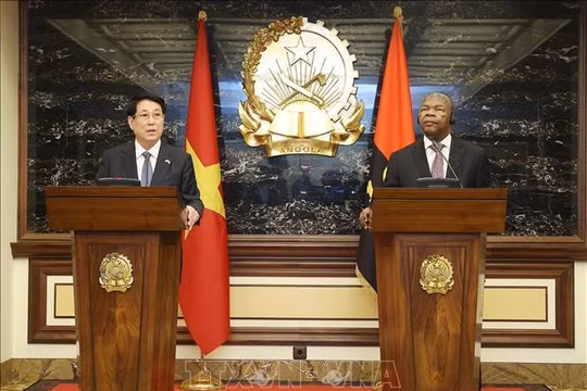 Tuyên bố chung Việt Nam-Angola: Thắt chặt tình hữu nghị, tạo xung lực hợp tác lên tầm cao mới