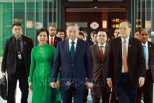 Tổng Bí thư Tô Lâm kết thúc tốt đẹp chuyến thăm chính thức Singapore