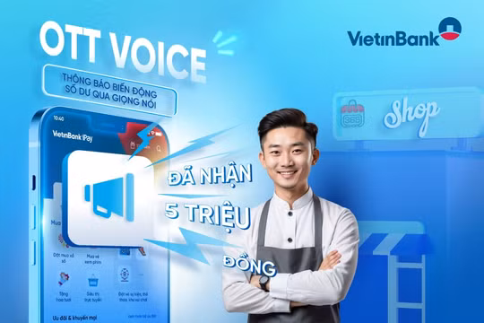 VietinBank iPay Mobile chính thức ra mắt tính năng OTT Voice