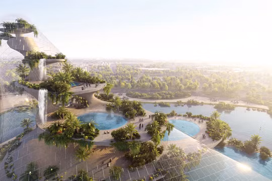 Dubai chuẩn bị đón siêu dự án 'ốc đảo trên bầu trời'