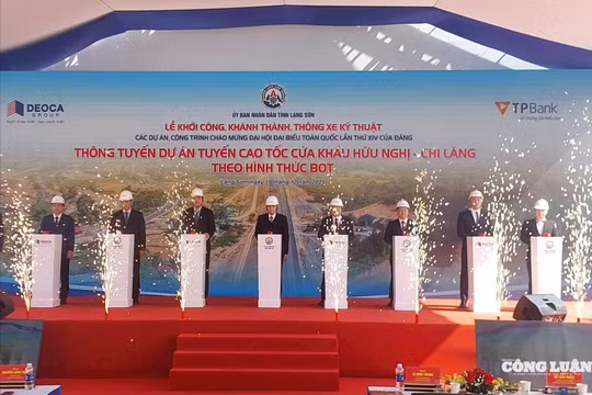 Cao tốc cửa khẩu Hữu Nghị - Chi Lăng chính thức thông tuyến