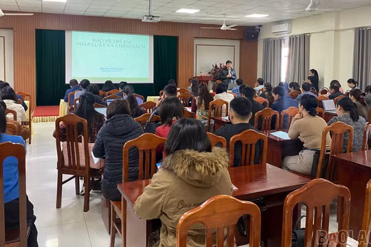 Tập huấn nâng cao năng lực bảo vệ trẻ em gắn với giảm nghèo tại Lào Cai
