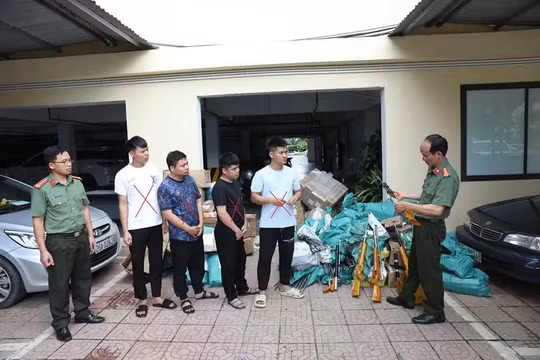 Nhóm đối tượng chế tạo súng quy mô lớn tại Sơn La bị bắt giữ