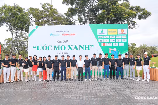 Tưng bừng khai mạc Giải golf 'Ước mơ xanh' lần thứ IV năm 2025