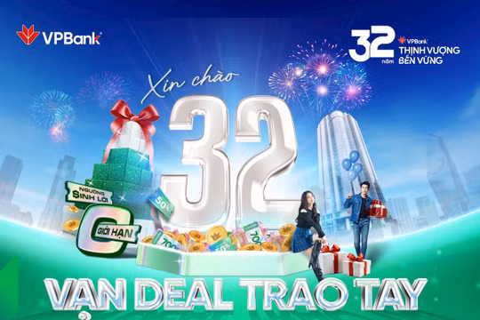VPBank tuổi 32: Hành trình định hình phong cách sống tài chính hiện đại