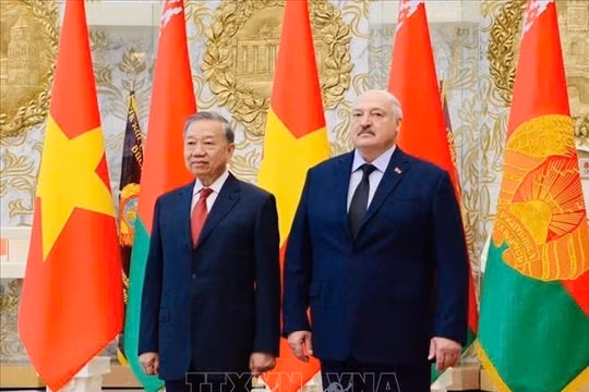 Việt Nam - Belarus thiết lập quan hệ Đối tác chiến lược, mở không gian hợp tác mới