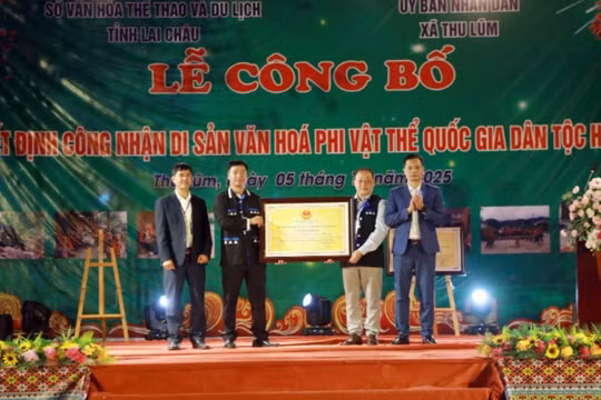 Lai Châu có thêm hai Di sản văn hóa phi vật thể quốc gia