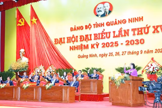 Bế mạc Đại hội Đảng bộ tỉnh Quảng Ninh lần thứ XVI: Khai mở kỷ nguyên mới với khát vọng phát triển mới