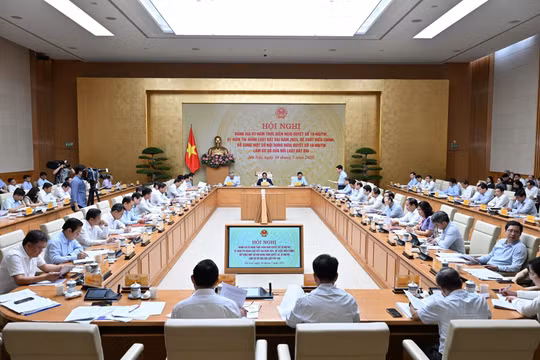 Thủ tướng chủ trì Hội nghị đánh giá 3 năm thực hiện Nghị quyết số 18 và 1 năm thi hành Luật Đất đai năm 2024