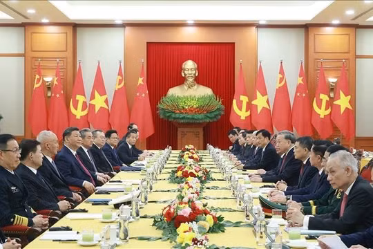 Tổng Bí thư Tô Lâm hội đàm với Tổng Bí thư, Chủ tịch nước Trung Quốc Tập Cận Bình