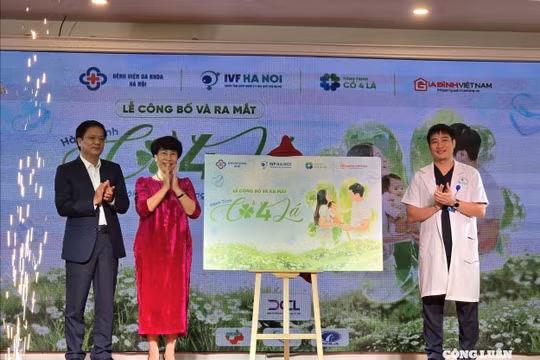 'Hành trình Cỏ Bốn Lá': Hy vọng cho hàng nghìn gia đình hiếm muộn Việt