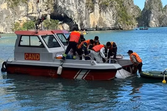 Thi thể nạn nhân cuối cùng vụ lật tàu Vịnh Xanh 58 là bố của cháu bé 10 tuổi may mắn sống sót