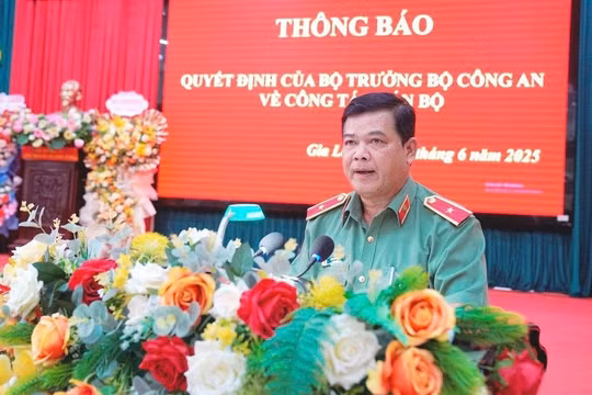 Giám đốc Công an tỉnh Gia Lai và 15 lãnh đạo cấp phòng nghỉ công tác