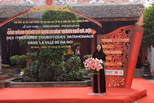 Hà Nội ra mắt dự án 'Các hành trình du lịch di sản'