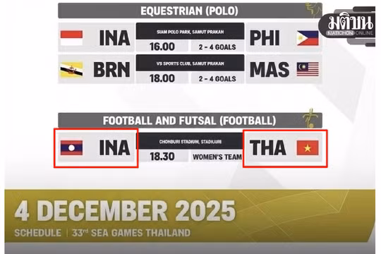 Ban tổ chức SEA Games 33 mắc lỗi liên quan đến quốc kỳ Việt Nam