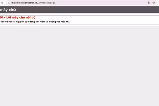 Thí sinh loay hoay không thể xác nhận nhập học trên cổng tuyển sinh của Bộ GD&ĐT