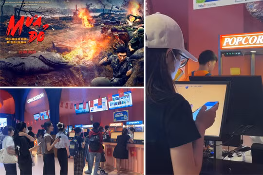'Mưa đỏ' thu hút đông đảo khán giả trẻ