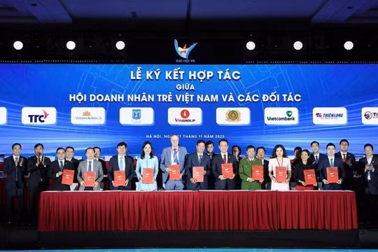 Tập đoàn T&T Group ký hợp tác chiến lược với Hội Doanh nhân trẻ Việt Nam
