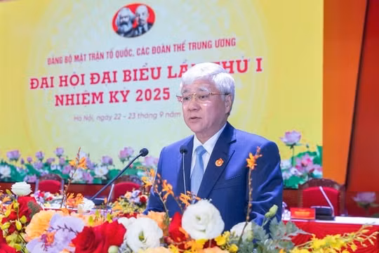Đại hội đại biểu Đảng bộ Mặt trận Tổ quốc, các đoàn thể Trung ương lần thứ I, nhiệm kỳ 2025-2030