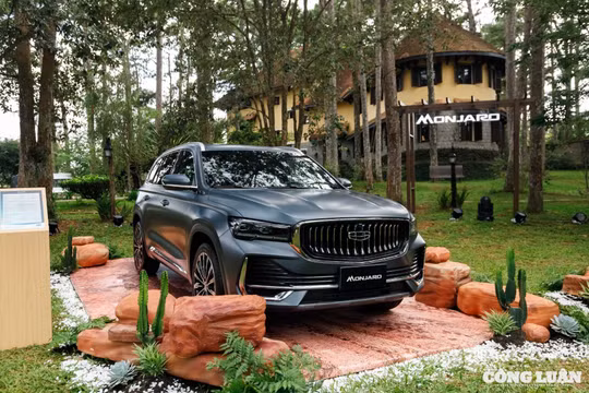 Cận cảnh Geely Monjaro – SUV cỡ D giá từ 1,099 tỷ đồng