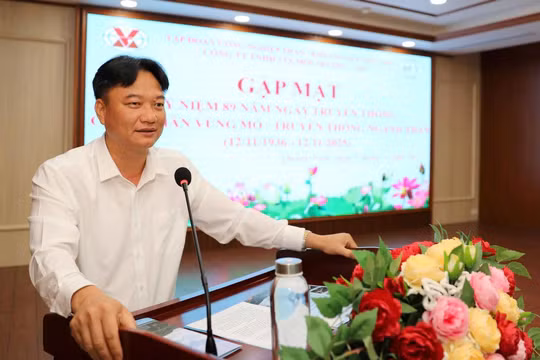 Công ty Môi trường - TKV gặp mặt kỷ niệm 89 năm Ngày truyền thống công nhân vùng mỏ - Truyền thống ngành than 12/11