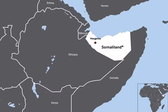 Các bên phản đối dữ dội khi Israel trở thành quốc gia đầu tiên công nhận Somaliland