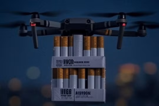 Tội phạm sử dụng drone và mạng xã hội để bán thuốc lá lậu ở châu Âu