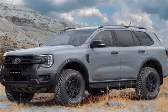 Ford Everest 2026 thêm bản mới dùng động cơ V6 mạnh hơn 330 mã lực