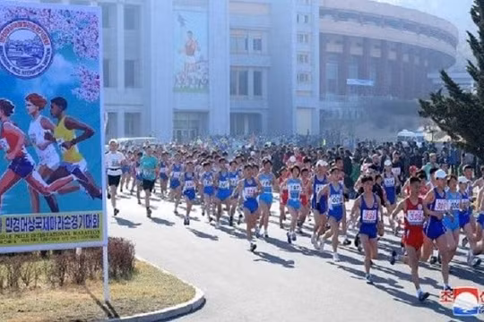 Triều Tiên mở lại giải Marathon quốc tế sau 6 năm, đón 200 VĐV nước ngoài