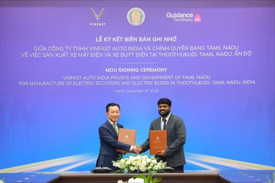 VinFast đầu tư thêm 500 triệu USD sản xuất xe buýt, xe máy điện tại Ấn Độ