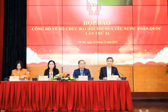 2.223 đại biểu hội tụ tại Đại hội Thi đua yêu nước toàn quốc lần thứ XI