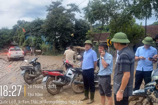 Hạ tầng đường bộ thiệt hại đáng kể do hoàn lưu bão số 3